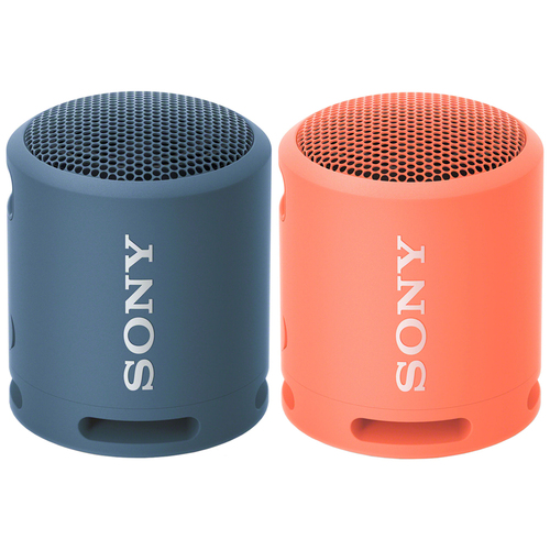 Sony XB13 EXTRA BASS Portable Wireless Bluetooth Speaker Blue with Speaker Pink