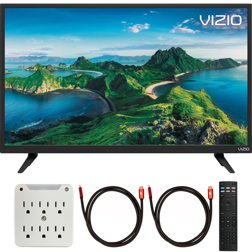 Vizio D32H-G9 D-Series 32 inch Smart TV w/ Accessories Bundle