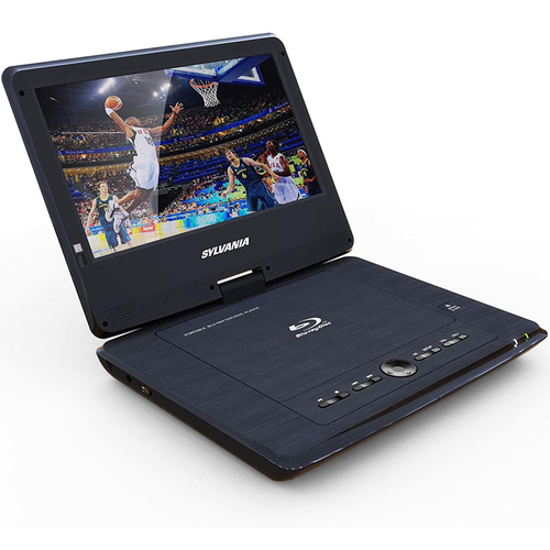 Sylvania 10` Portable Blu-ray Player with Swivel Screen - Black - SDVD1079