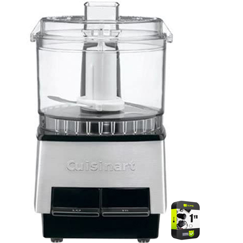 Cuisinart Mini-Prep Processor Brushed Metal with 1 Year Extended Warranty
