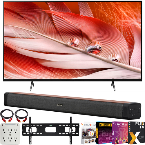Sony XR75X90J 75` X90J 4K UHD Full Array LED Smart TV 2021 +Deco Soundbar Bundle