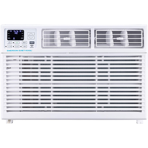 Emerson Quiet Kool EARC15RSE1 15,000BTU 700 Sq. Ft. Smart Window Air Conditioner, White