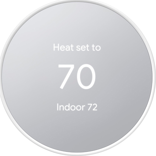 Programmable Smart Wi-Fi Thermostat for Home (Snow) - GA01334-US - Open Box