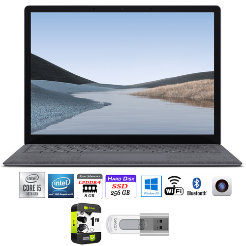 Microsoft Surface Laptop 3 13.5` Touch Intel i5-1035G7 8GB/256GB + 64GB Warranty Pack