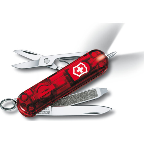 Victorinox Swiss Army Signature Lite Pocket Knife - Ruby