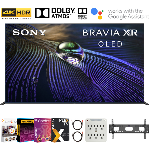 Sony XR83A90J 83` OLED 4K HDR Ultra Smart TV (2021) + Movies Streaming Pack