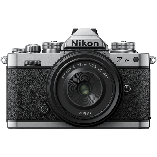 Nikon Z fc Mirrorless Camera 20.9MP 4K DX Body + NIKKOR Z 28mm F2.8 Lens Kit (Black)