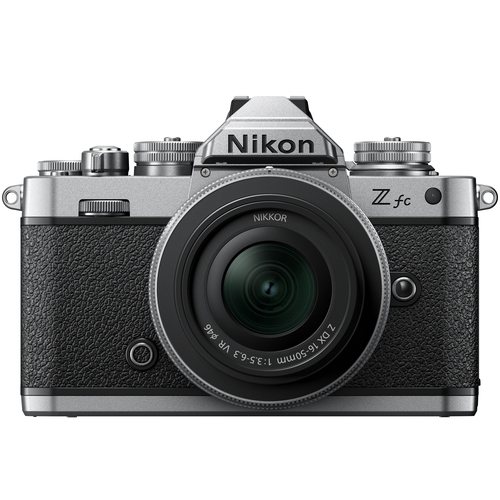Z fc Mirrorless Camera 20.9MP 4K DX Body (Black) + NIKKOR Z 16-50mm VR Lens Kit