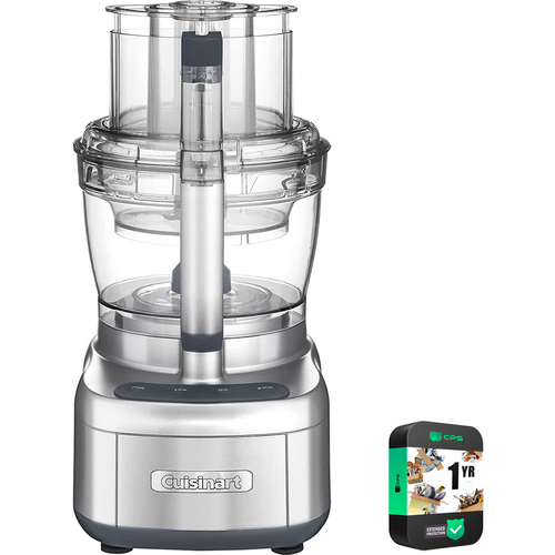 Cuisinart FP-13DSV Elemental 13 Cup Food Processor with Dicing Kit + Extended Warranty