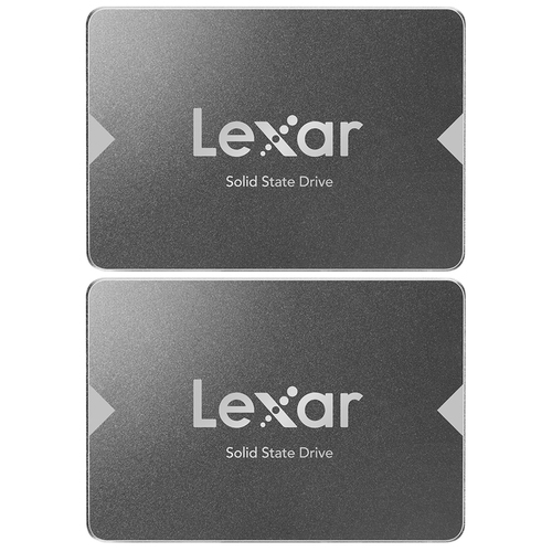 Lexar 2.5` SATA III (6Gb/s) 256GB SSD External Memory 2 Pack