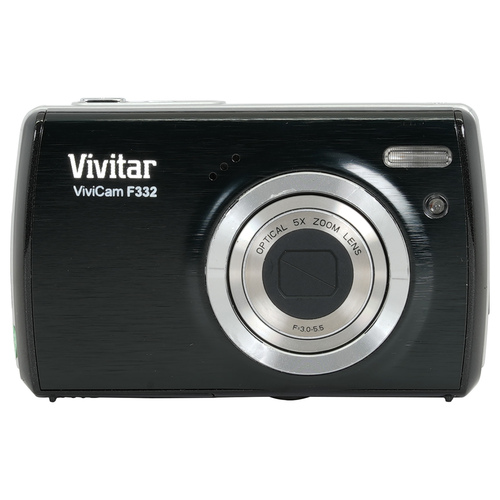 Vivitar Vivicam F332 14.1 MP 2.7` Preview Screen Digital Camera - Black