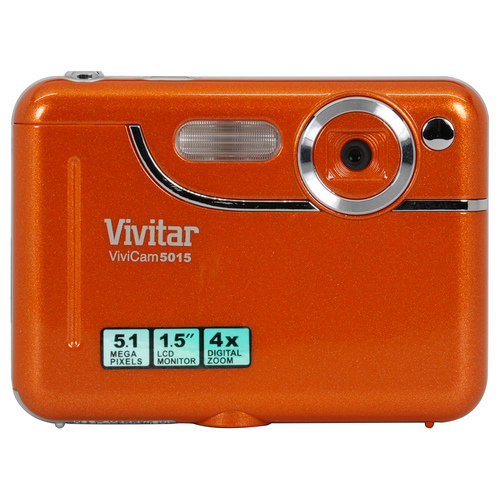 Vivitar 5.1MP 8X Zoom 1.5` Preview Screen V5015-ORG-STK-4