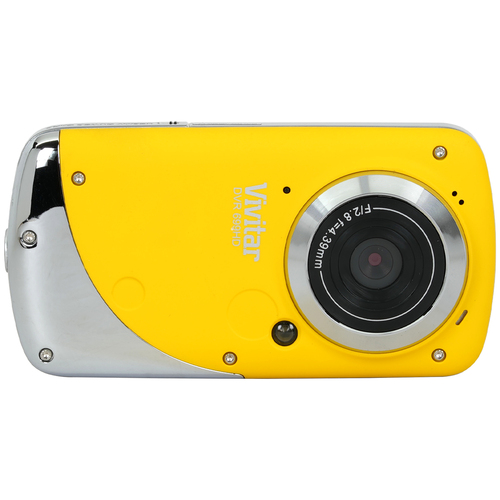Vivitar 10MP Waterproof HD Digital Camcorder with 4x Digital Zoom 699HD (Yellow)