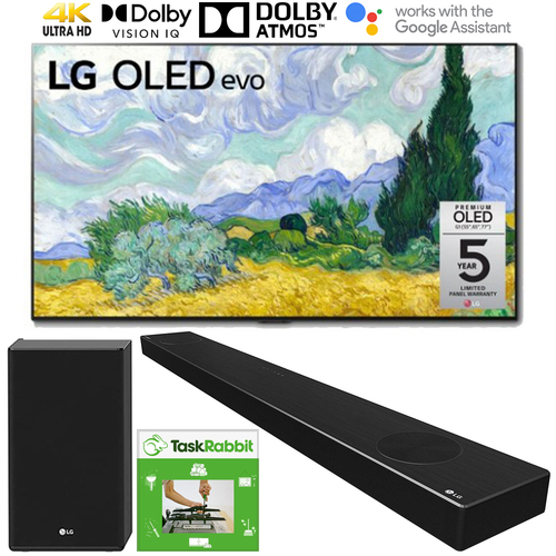LG OLED65G1PUA 65 Inch OLED TV 2021 + LG SP9YA Soundbar Bundle