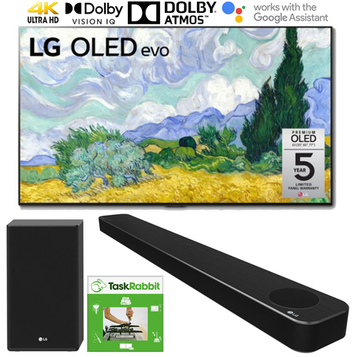 LG OLED55G1PUA 55 Inch OLED TV 2021 + LG SP8YA Soundbar Bundle