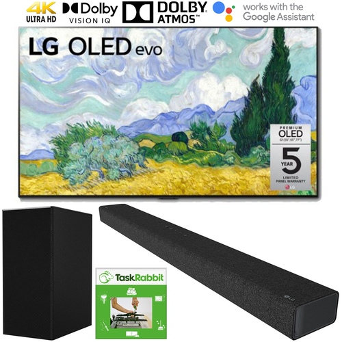 LG OLED65G1PUA 65 Inch OLED TV 2021 + LG SP7Y Soundbar Bundle