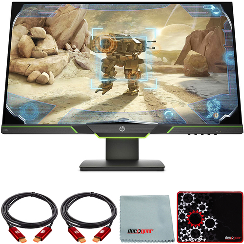 Hewlett Packard 27` QHD IPS 2K Gaming Monitor with AMD FreeSync+Mouse Pad Bundle