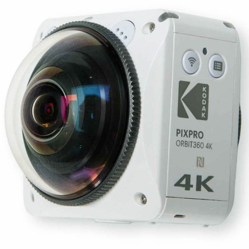 Kodak Pixpro Orbit360 4K VR Camera with Adventure Pack - White (ORBIT360_4K-WH)