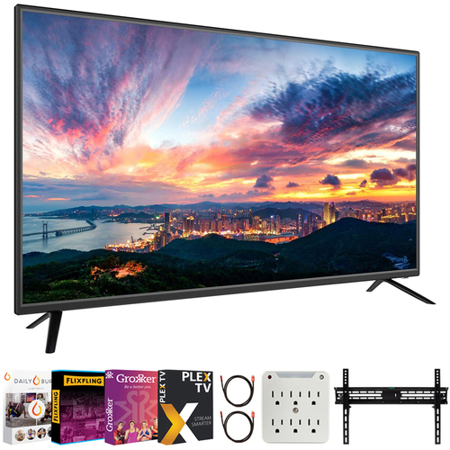 Sansui S40P28F 40-Inch 1080p FHD DLED TV + Movies Streaming Pack