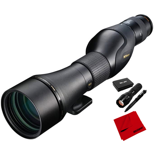 Nikon MONARCH FIELDSCOPE 82ED-S with MEP-20-60 + Tactical Set and Cleaning Cloth