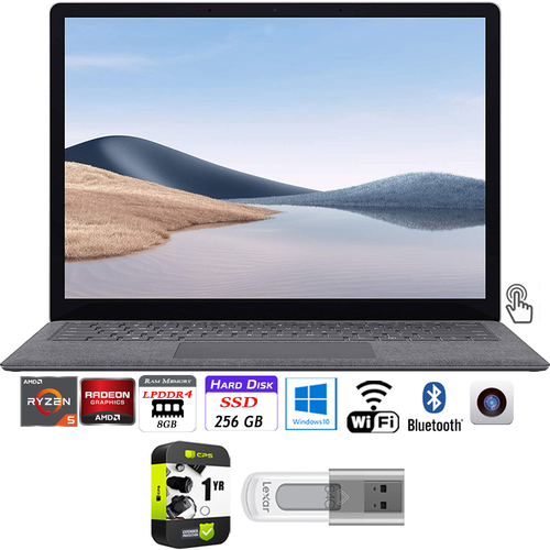 Microsoft Surface Laptop 4 13.5` AMD Ryzen 5-4680U 8/256GB SSD Touch + 64GB Warranty Pack