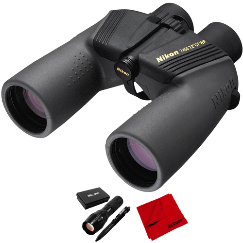 Nikon OCEANPRO 7X50 Waterproof Binoculars + Deco Tactical Set and Cleaning Cloth