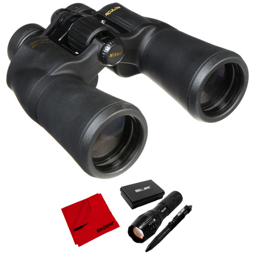 Nikon 8249 ACULON A211 12x50 Binoculars with Deco Tactical Set