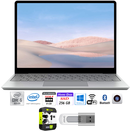 Microsoft Surface Laptop Go 12.4` Intel i5-1035G1 8/256GB Touchscreen + 64GB Warranty Pack