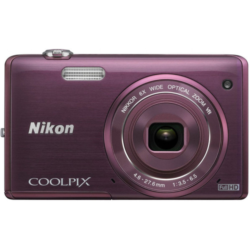 Nikon COOLPIX S5200 16MP 6x Zoom 1080P WiFi Digital Camera - Factory Refurbished