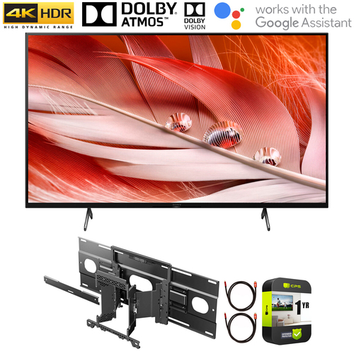 Sony XR55X90J 55` X90J 4K UHD Full Array LED Smart TV w/ Sony Wall-Mount Bundle