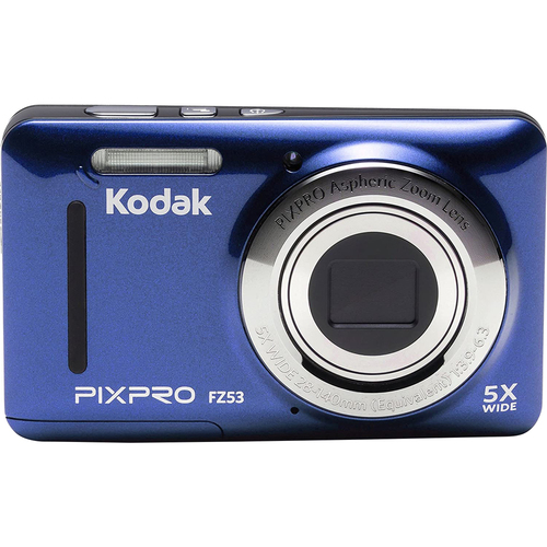 Kodak  PIXPRO Friendly Zoom FZ53-BL 16MP Digital Camera w/ 5X Optical Zoom 2.7` LCD