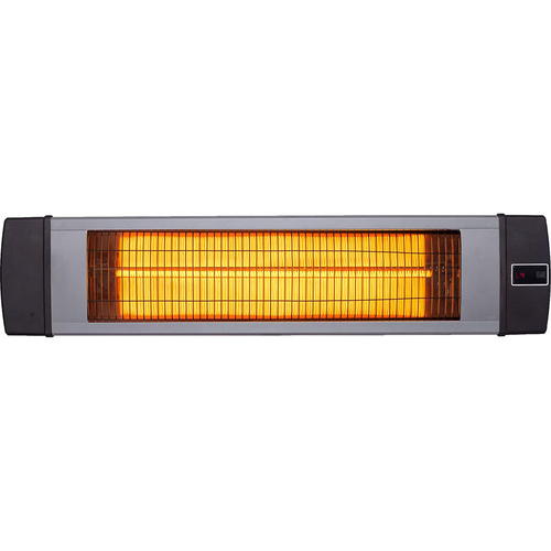 Hanover HAN1041IC 34.6` Electric Carbon Infrared Heater with Remote, Silver
