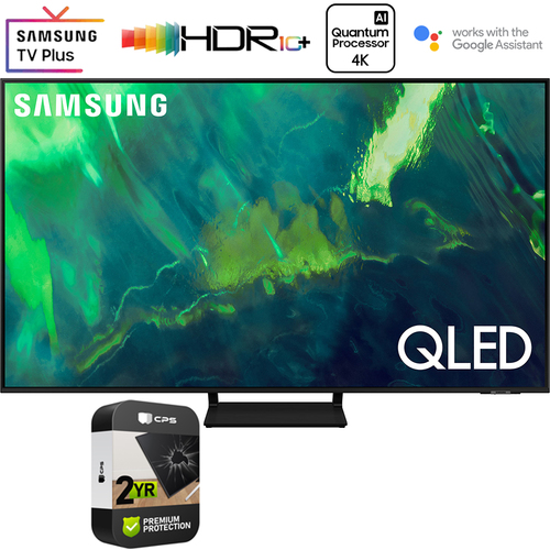 Samsung QN75Q70AA 75 Inch QLED 4K UHD Smart TV (2021) Renewed + 2 Year Protection Plan