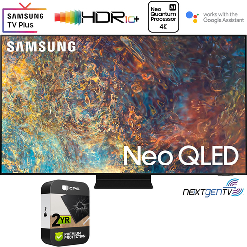 Samsung QN85QN90AA 85 Inch Neo QLED 4K Smart TV (2021) Renewed + 2 Year Protection Plan