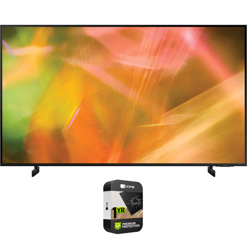 Samsung 65` 4K Crystal UHD Smart LED TV 2021 Renewed + Premium Protection Plan