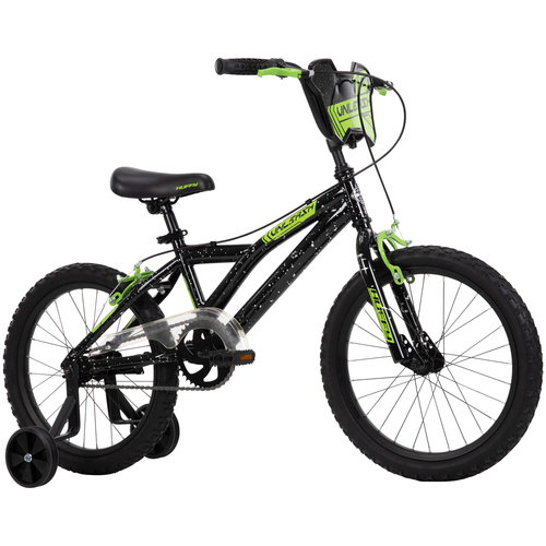 Huffy 16` Mod X Kids' Bike, Black/Green - 21900