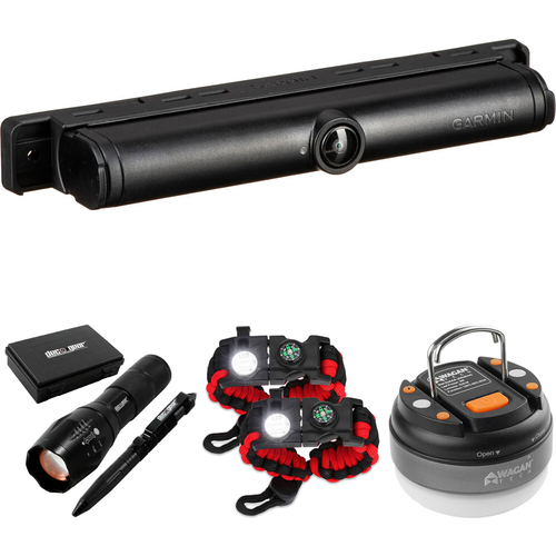 Garmin BC 40 Wireless Camera with Tube Mount w/ Tactical Accessories Bundle