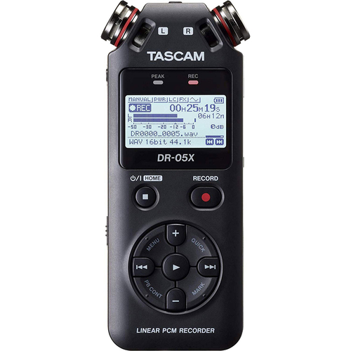 Tascam DR-05X Stereo Handheld Digital Audio Recorder and USB Audio Interface - Open Box