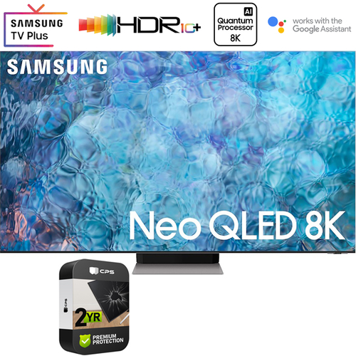 Samsung QN85QN900A 85 Inch Neo QLED 8K Smart TV (2021) Renewed + 2 Year Protection Plan