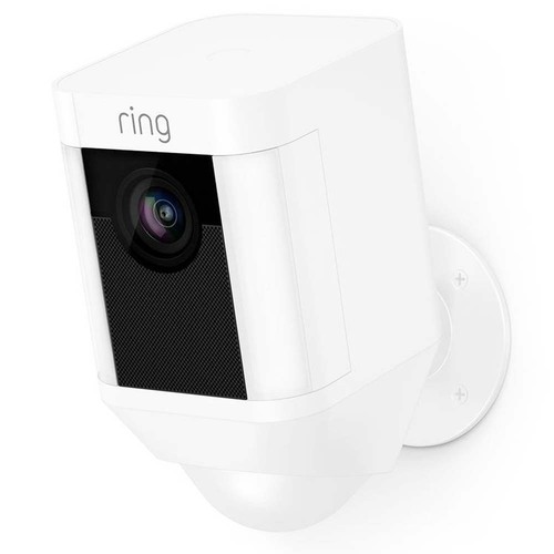 Ring Spotlight Cam (Battery) Security Camera in White - 8SB1S7-WEN0
