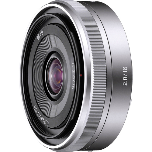 Sony SEL16F28 - 16mm f/2.8 Wide-Angle E-Mount Lens for NEX Series Cameras