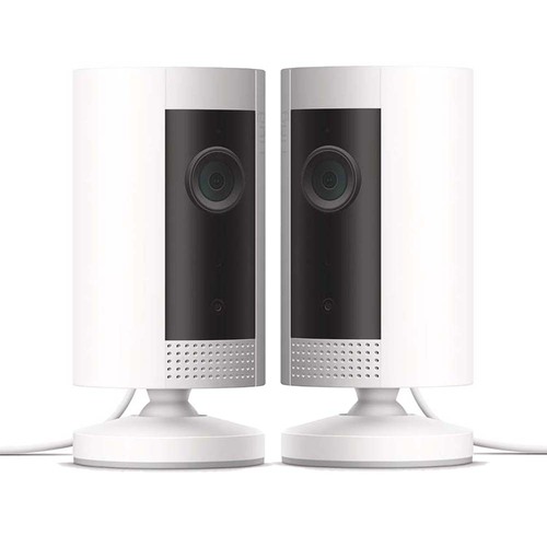 Ring Indoor Cam Compact HD Security Camera in White, 2-Pack - 8SN1S9-WEN0