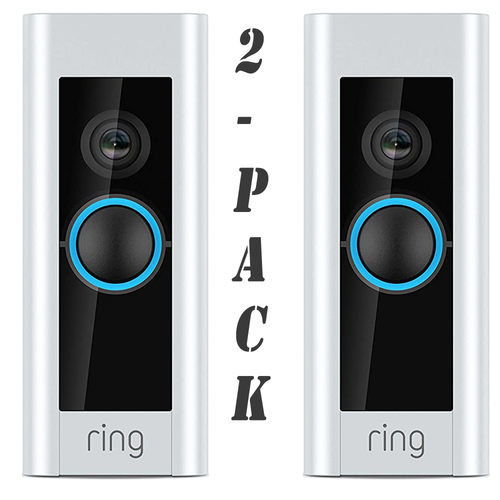 Ring Video Doorbell Pro B08M125RNW - (2-Pack)