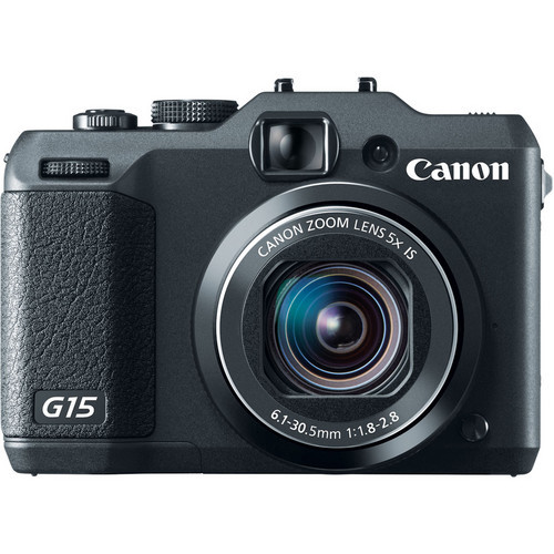 Canon Powershot G15 12 MP High-Performance Digital Camera - Open Box