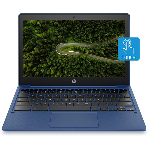 Hewlett Packard 11.6` MT8183 4G/32G IPS Touchscreen Laptop Chromebook, Indigo Blue (1F6G3UA#ABA)