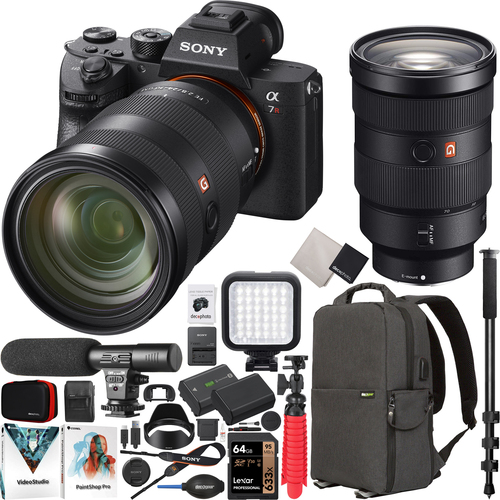 Sony a7R III Mirrorless Full Frame Camera + 24-70mm F2.8 GM Lens SEL2470GM Kit Bundle