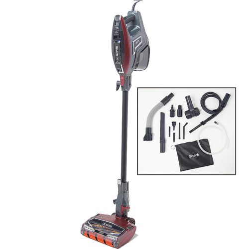 Shark APEX Corded Stick Vacuum with DuoClean and Self-Cleaning  Red - Factory Renewed
