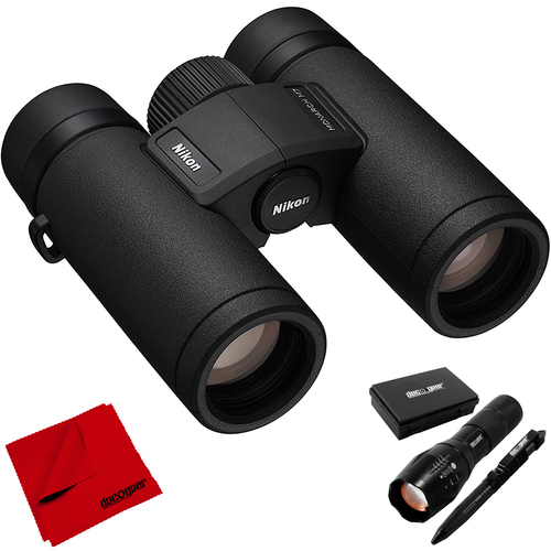Nikon Monarch M7 Binoculars 10x30 ED Lenses Water/Fog Proof + Deco Tactical Set