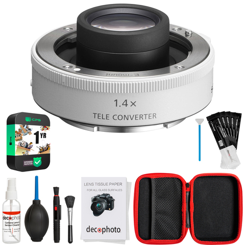 Sony SEL14TC FE 1.4X Teleconverter Lens w/ Warranty + Accessories Bundle