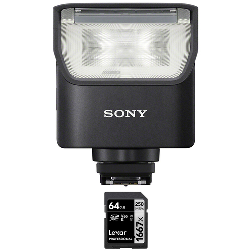 Sony External Compact Flash w/ Wireless Radio Remote Control + 64GB Memory Card